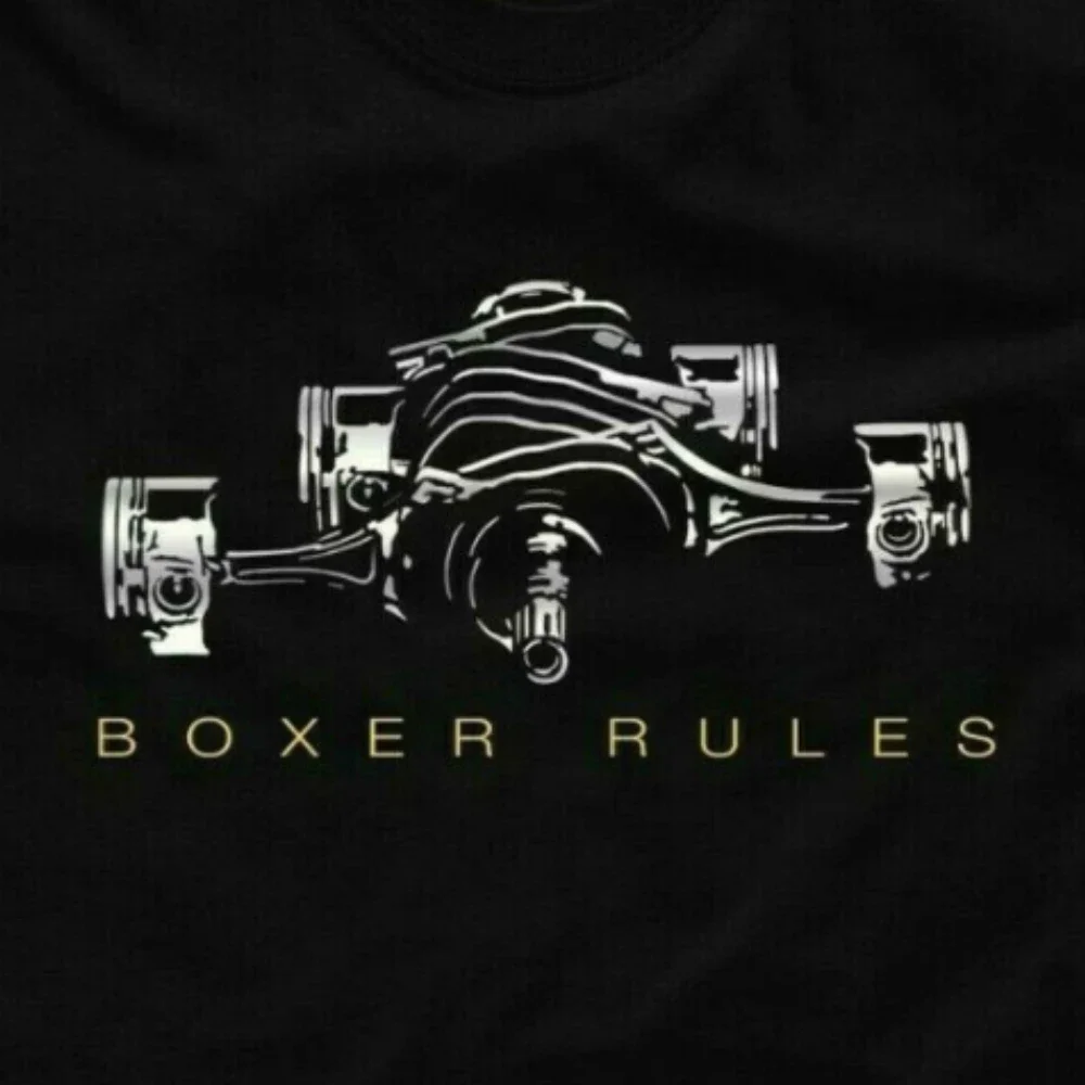 Мужская футболка Boxer Engine 997 GS 1200 JDM Sti 22b Wrx летняя хлопковая с коротким рукавом и