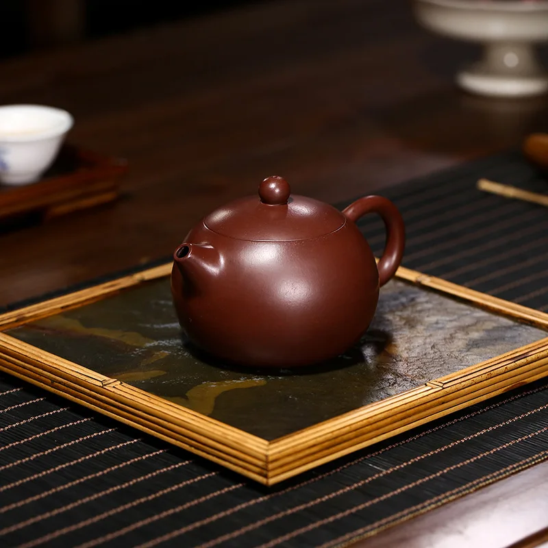 Высокое качество Исин глиняный чайник знаменитый ручной работы фиолетовый песок