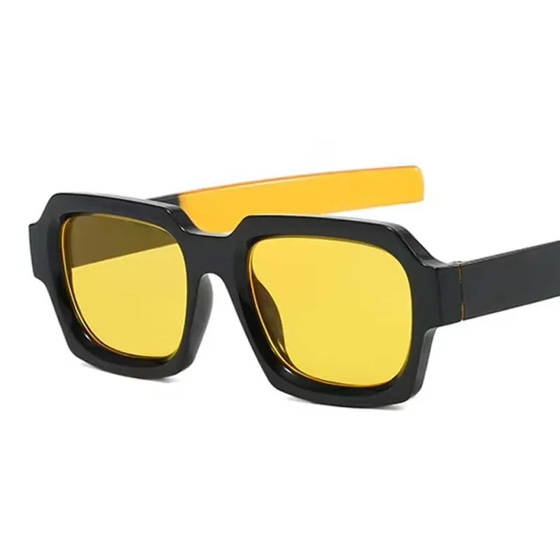 Солнечные очки квадратной формы для мужчин и женщин Модные Дизайнерские