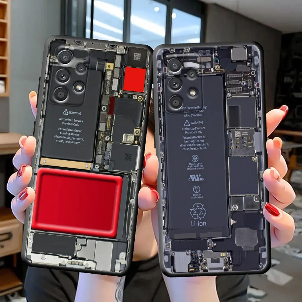 

Cool Circuit Board Funda Coque Case For Samsung S23 S22 S21 S20 FE S10 S10E LITE S9 S8 PLUS ULTRA 5G Case Capa Para Shell Cover