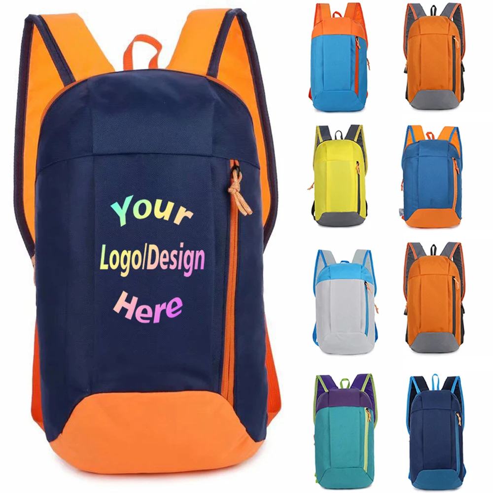 Customized Printed Logo Schoolbag For Boy Girl Travel Backpack Outdoor Cycling Bag Student School Gift Customized Printed Logo Schoolbag For Boy Girl Travel Backpack Outdoor Cycling Bag Student School Gift