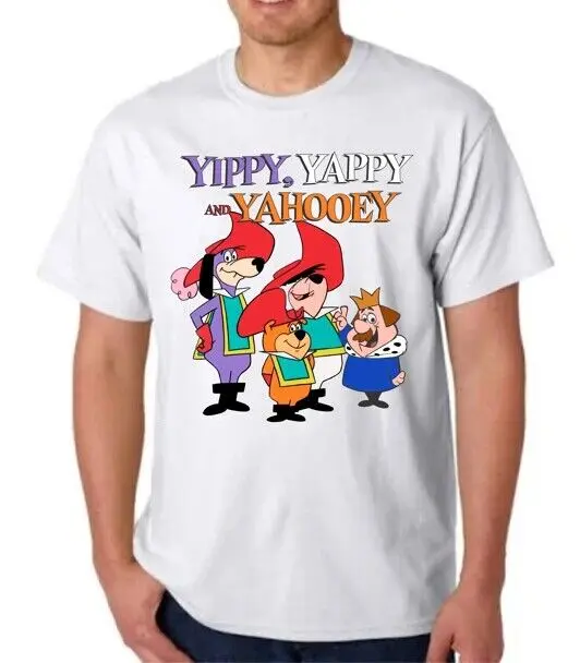 Футболка YIPPEE ycere &amp YAHOOEY AND KING с рисунком из мультфильма Ханна Барбера