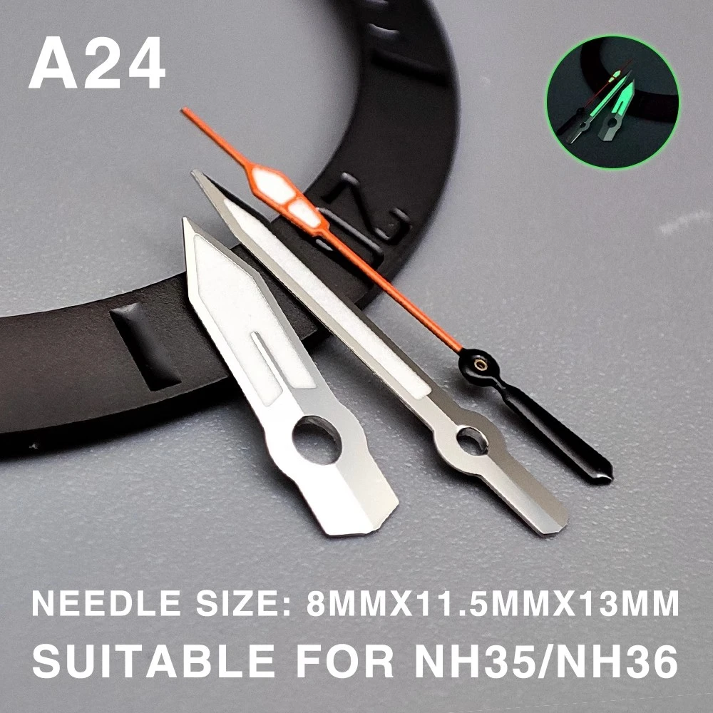 Светящаяся стрелка для часов подходит NH35 NH36 4R аксессуар модификации механизма