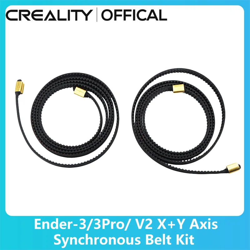 

Creality Official X+Y Axis Synchronous Belt X 798Mm+Y 740Mm Closed-Loop Timing Belt Terminal for Ender-3/ Ender 3 Pro / Ender V2