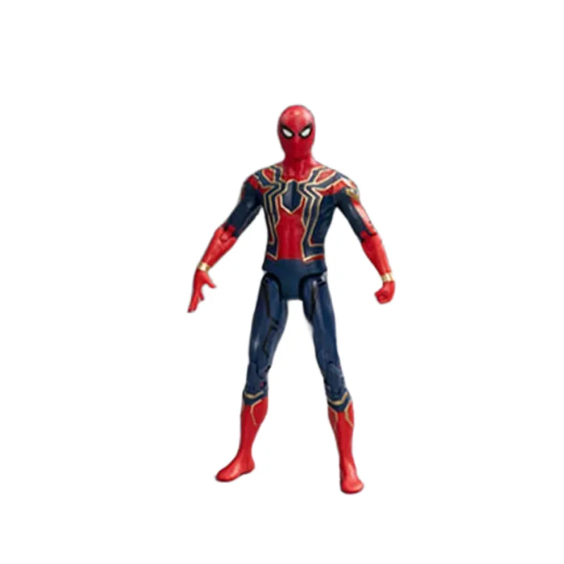Marvel animation peripherals Cool Spiderman Iron Man Captain America Thor Hulk War Machine Thanos Actionable Toys Holiday Gifts
