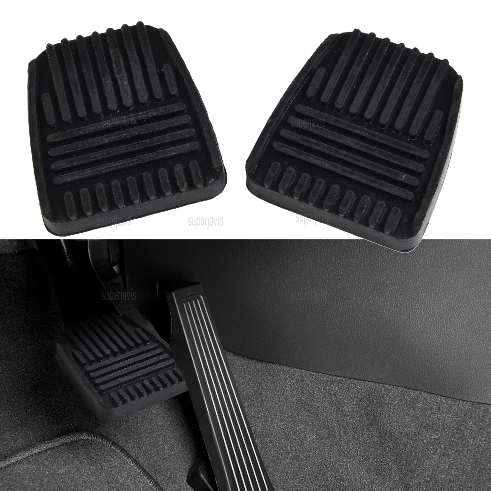 Накладка на педаль тормоза для Toyota Land Cruiser 1985-1987 2 шт. резиновая сменная накладка