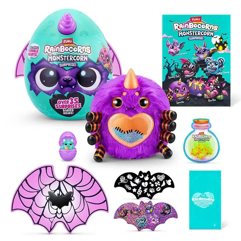 Zuru Rainbocorns Monstercorn Surprise Vampire Cat Fantasy Monster Подарок для девочек Воображение Игра и