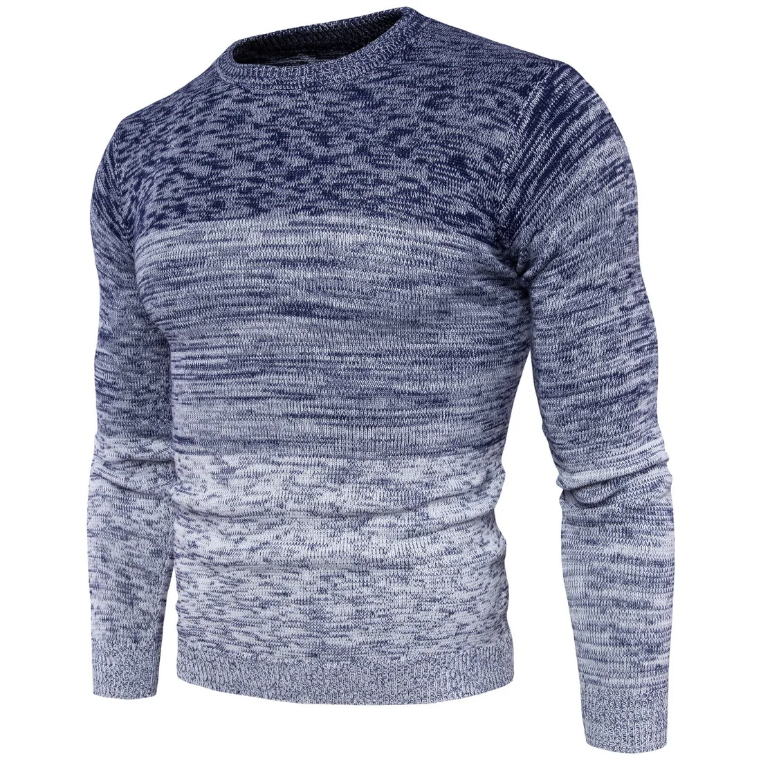 Autumn Sweaters Men Solid Color Casual Sweater