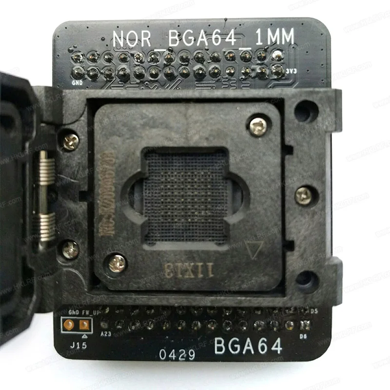 Фото Адаптер для программатора BGA64 IC 1.0мм для Nor Nand TL86 PLUS Proman Programmer NOR-BGA64-1MM №2