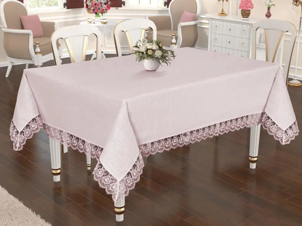 

Land Of dowry Lalezar Table Cloth Powder