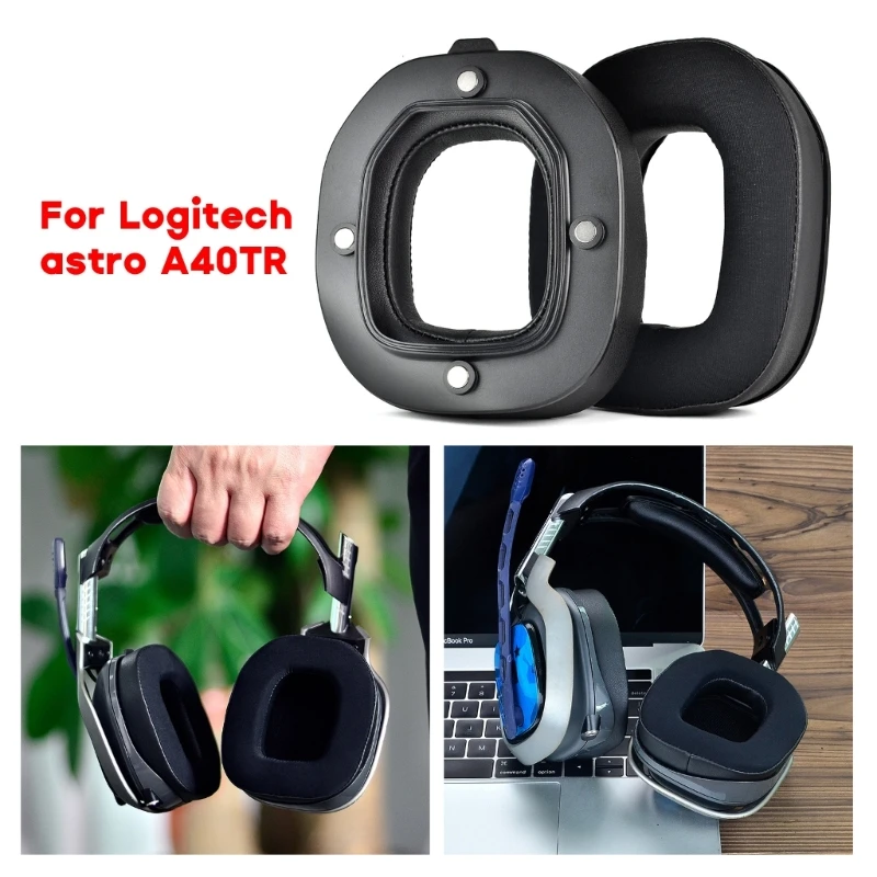 

594A Quality Ear Pads for astro A40TR Headphone Earmuff Durable Headphone Cover Cooling Gel Earpads Cooler Pad Replacements