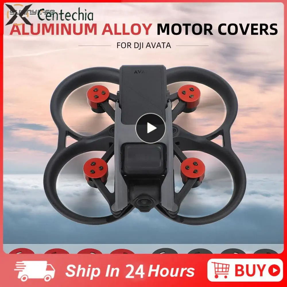 

Scratch-proof Aluminum Alloy Aluminum Alloy Motor Protection Cover One-time Installation Long-term Use Bump-proof For Dji Avata