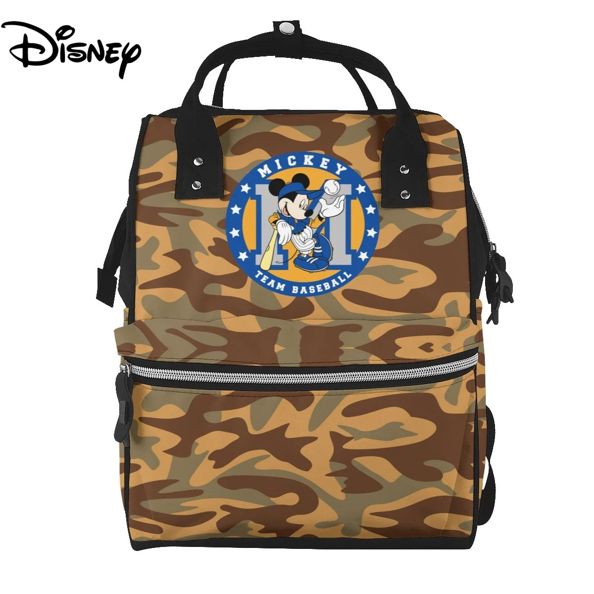 

2022 Disney Large Capacity Mummy Bag Baby Mickey Diaper Bags Maternity Waterproof Backpack Stroller Nappy Bag for Outdoor Travel