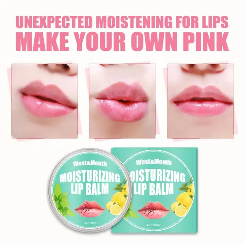 

Non-greasy Lip Balm Moisturizing Repair LongLasting Hydrating Lip Balm Anti-dryness And Cracking Nourishing Lip Makeup 1PCS 50ml