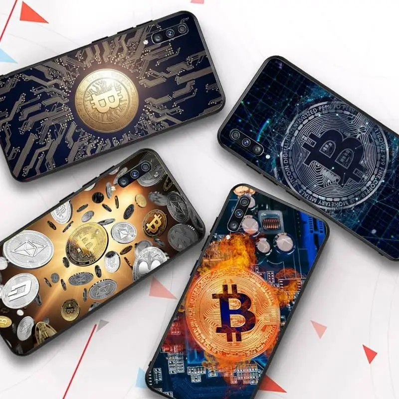 

I Love Accept Bitcoin Phone Case for Samsung A51 A30s A52 A71 A12 for Huawei Honor 10i for OPPO vivo Y11 cover