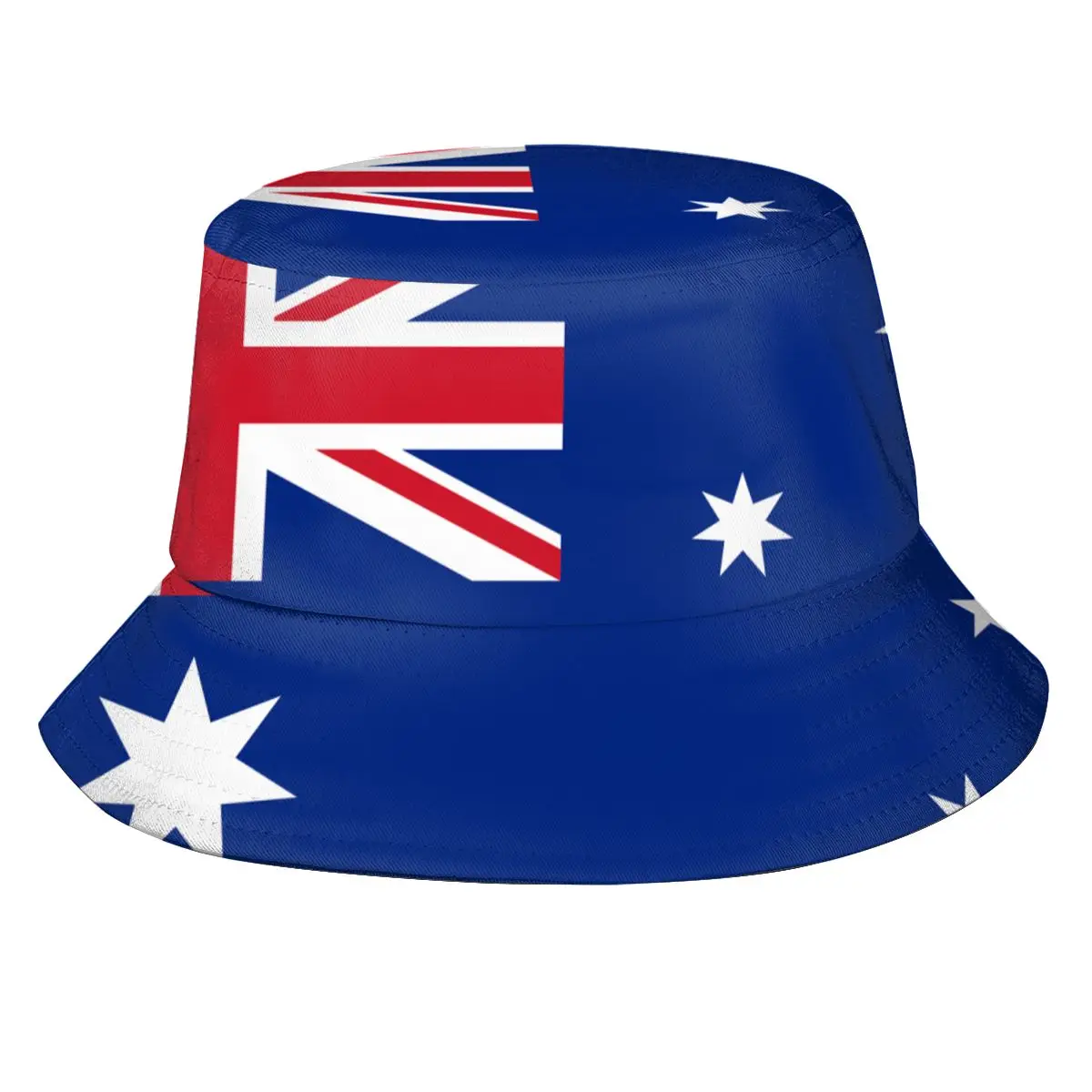 2021 الرجال النساء الصيف العلم الأسترالي قبعة بحافة بوب صياد قبعة في الهواء الطلق السفر الشمس قناع الموضة بنما
