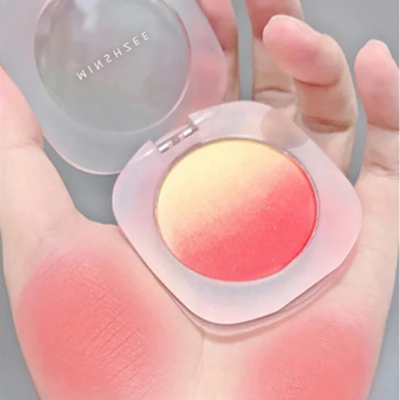 

1Pc 3Colors Face Blusher Peach Powder Makeup Blush Palette Cheek Contour Blush Cosmetics Blusher Korean Makeup Rouge Tint Blush