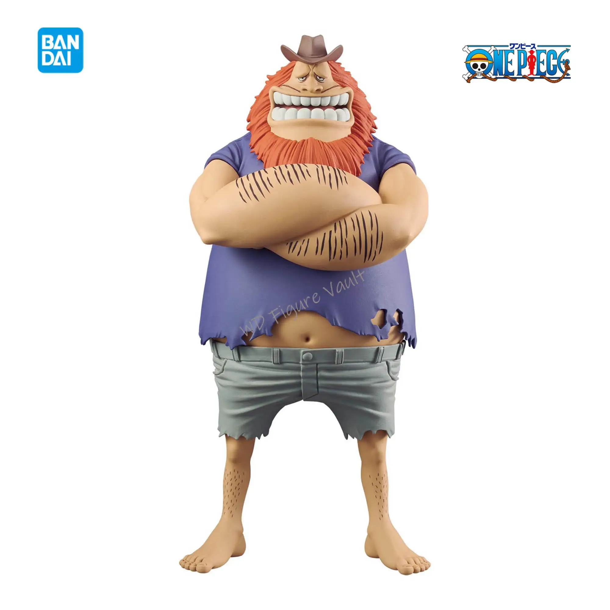 Фото Официально лицензированная фигурка Bandai One Piece DXF THE GRANDLINE SERIES SPECIAL JAGUAR D SAUL, высокодетализированная модель, игрушка, подарок №3