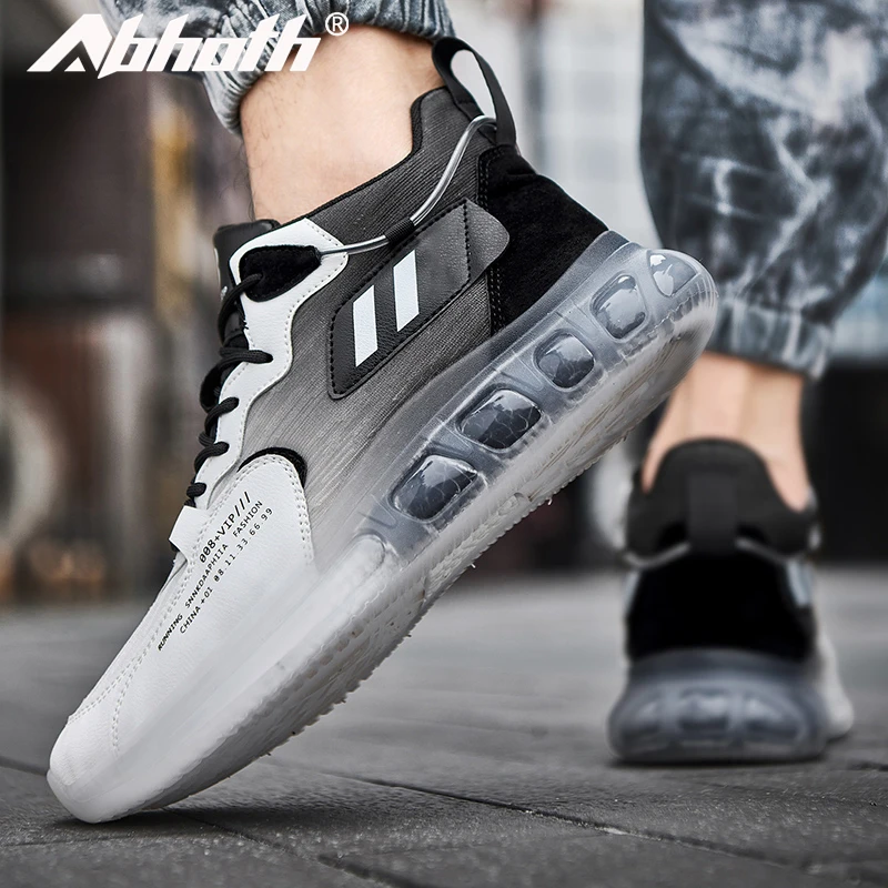 

Abhoth Cushioning Men's Casual Shoes Men Shoes Wear-resistant Men's Sneaker Breathable Mens Gym Shoes Breathable Shoes for Men