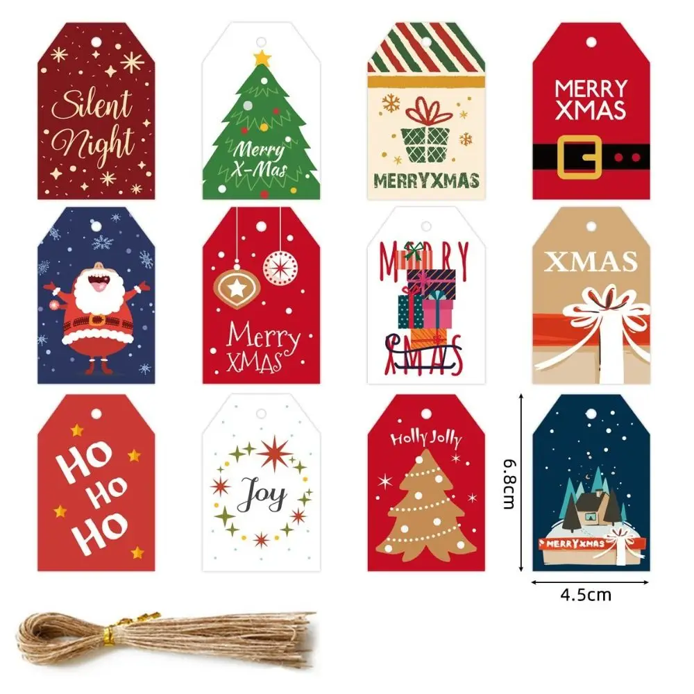 Окно с Рождеством кулон орнамент подвесные открытки благословением бирки из