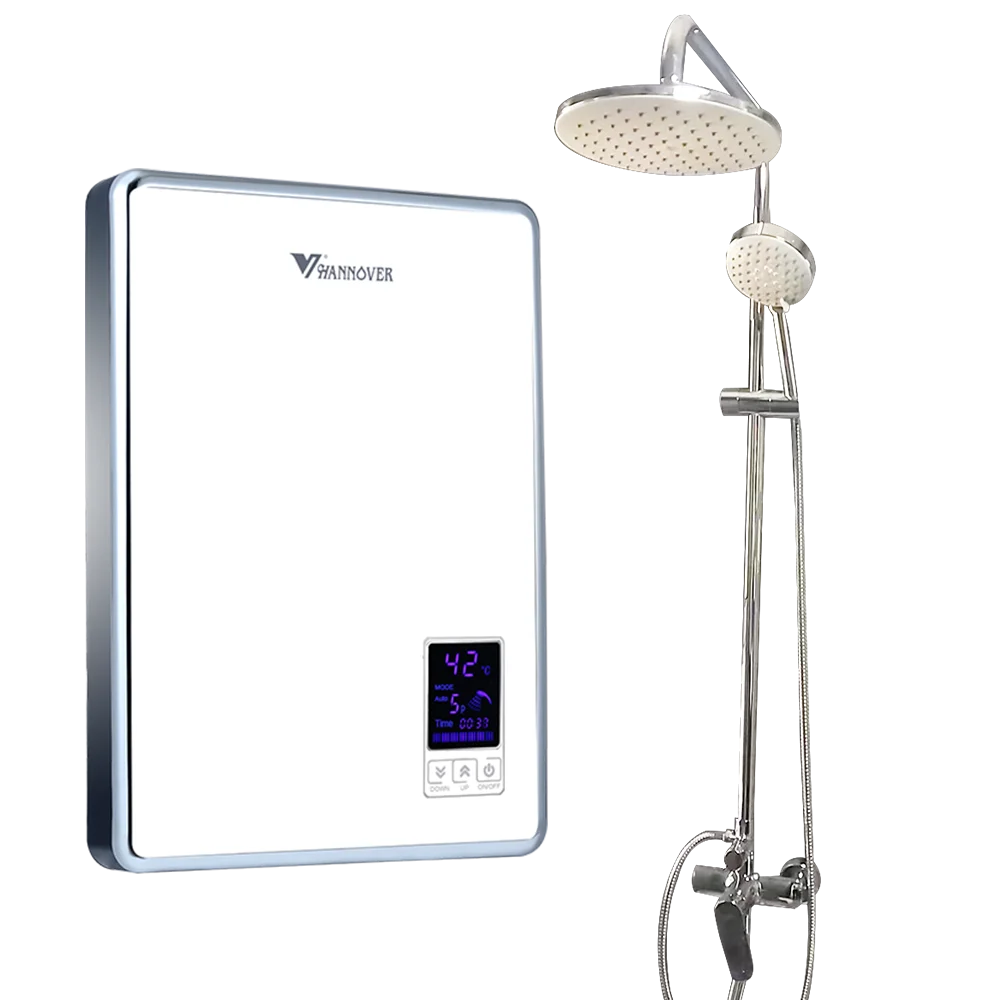 

Hannover Automatically Thermostat FOR whole house instant water geyser instant shower water heater tankless water heater