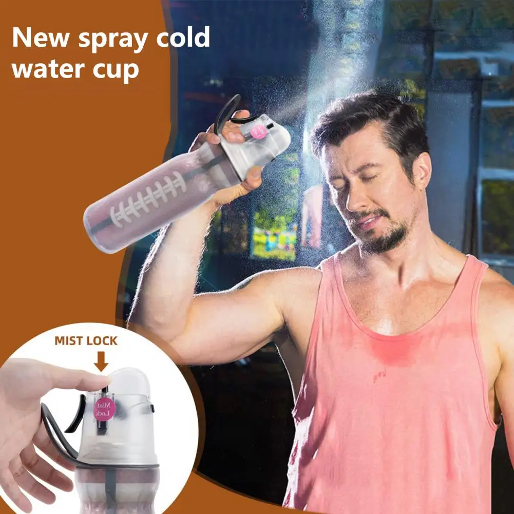 

Leak-proof with Carrying Handle Refill Water Bike Squeeze Bottle with Handle Water Bottle for Outdoor Sports