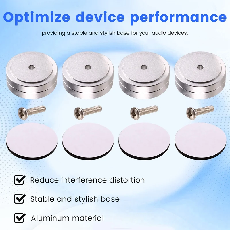 4 шт. Hi-Fi изолирующие ножки для проигрывателя подставка динамиков шипы