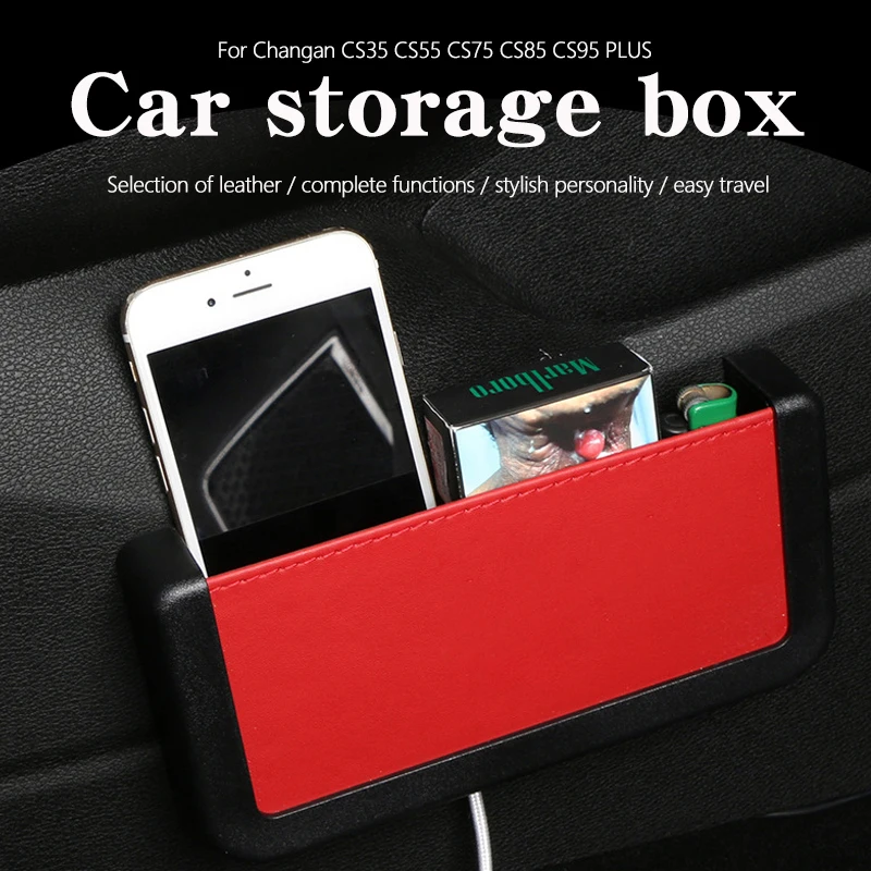 

Interior Decorative Accessories Driver Side Seat Gap Multifunctional Storage Box For Tesla Nissan Toyota BYD Chery Changan CS35