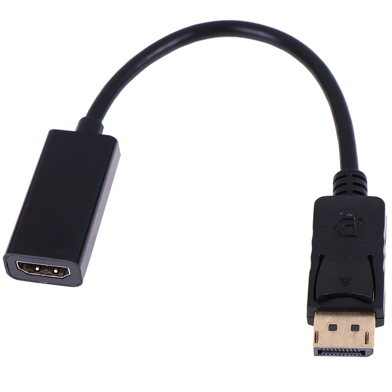 

DP to HDMI Compatible Adapter Display Port Male To Female Cable Converter Adaptor For Projector Display Laptop TV 1080P