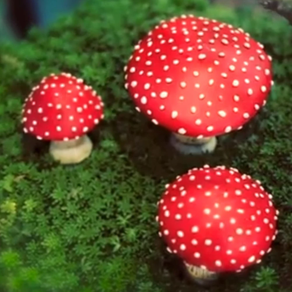

Outdoor Statues Mushroom Decorations Garden Home Decor Indoor Decoration