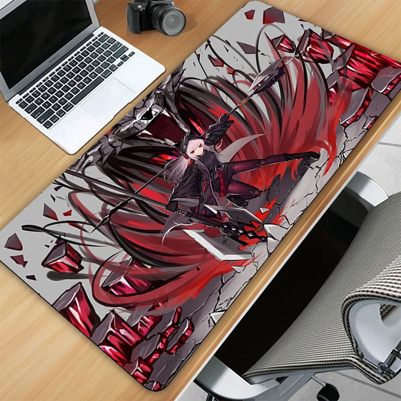 

Mouse Pad Gaming Mause Keyboard Mat Arknights Mousepad Gamer Pads Laptops Pc Cabinet Large Extended Desk Deskmat Anime Mats Xxl
