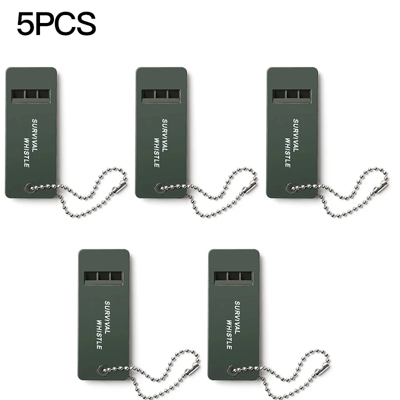 

1/3/5Pcs Whistle High Decibel Survival Portable Outdoor Multiple Audio Whistle Camping Emergency Hiking Accessories edc Tool