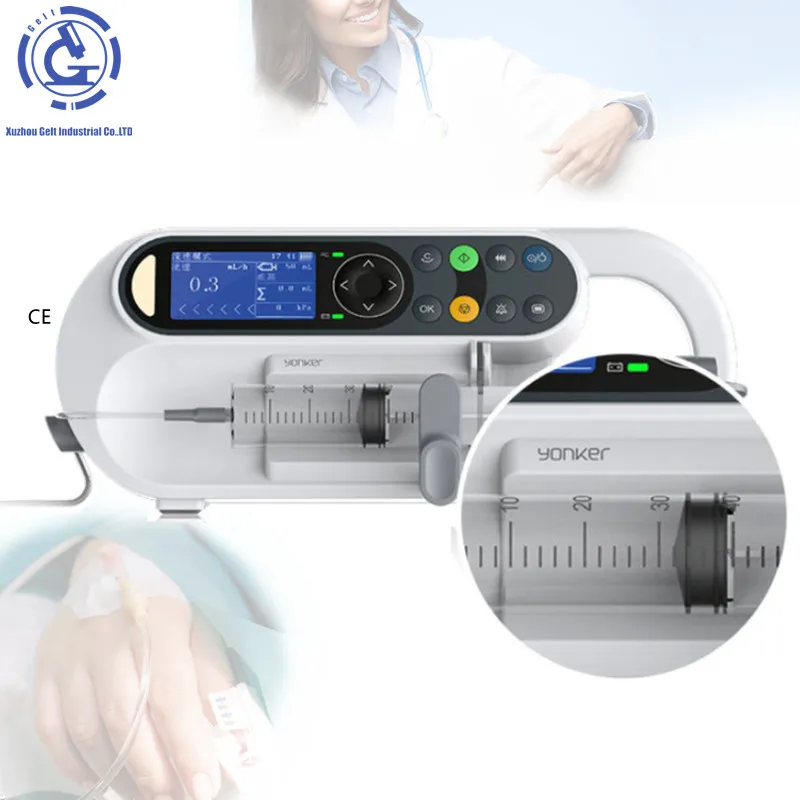 

High Quality Digital Color Display Vet Infusion Syringe Pump For Veterinary Hospital And Clinic