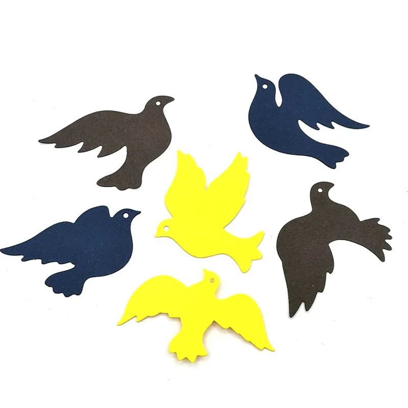 

Birds A flock of Sky Birds Decoration Metal Cutting Dies Craft Stamps die Cut Embossing Card Make Stencil Frame 2022