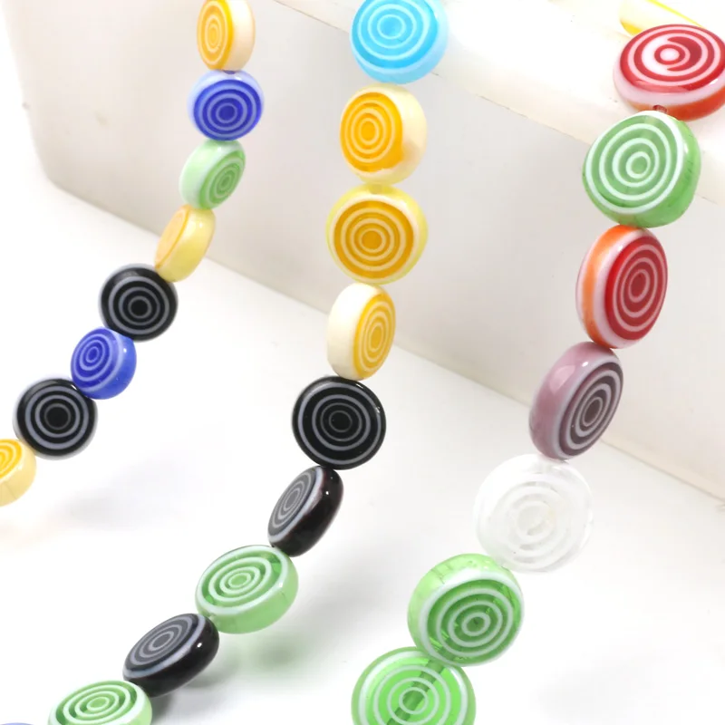 Бусины в форме пончика 6 8 10 12 мм