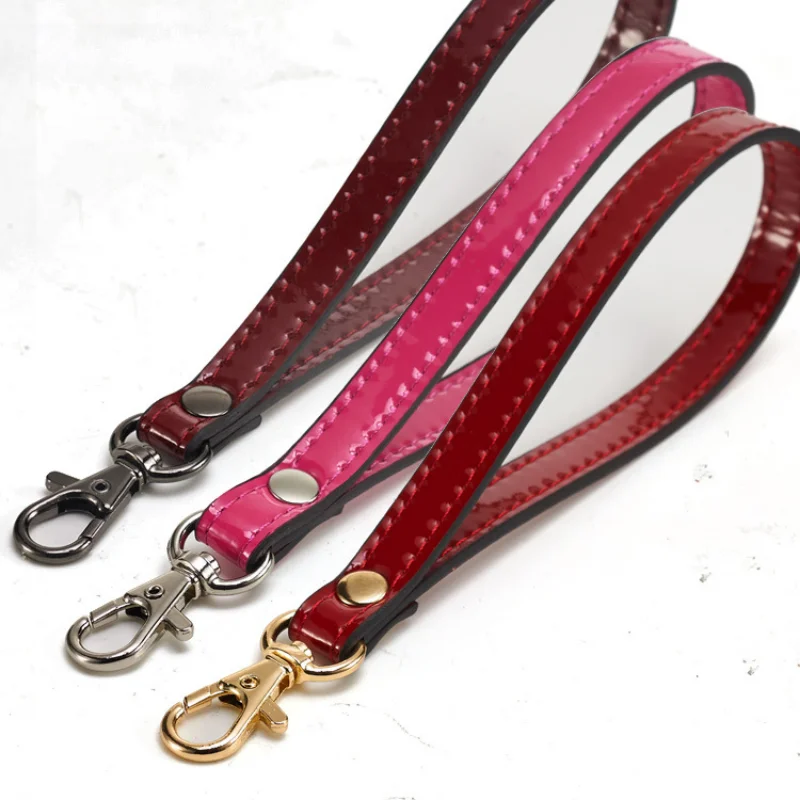 Leather Wrist band Short Lanyard Strap For Mobile Phone Case Wallet Bag Universal Handbag Clip Snap Sling Tether Cord