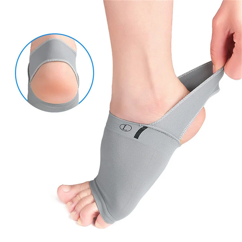 

1 Pair Arch Support Sleeves Plantar Fasciitis Heel Spurs Foot Care Flat Feet Relieve Pain Sleeve Socks Orthotic Insoles Pads