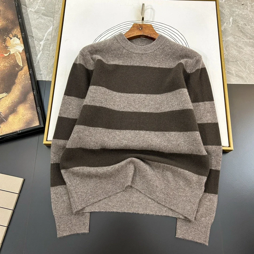 BLLIYOSS мужской шерстяной кашемировый кардиган 2024 осень-зима новый пуловер с