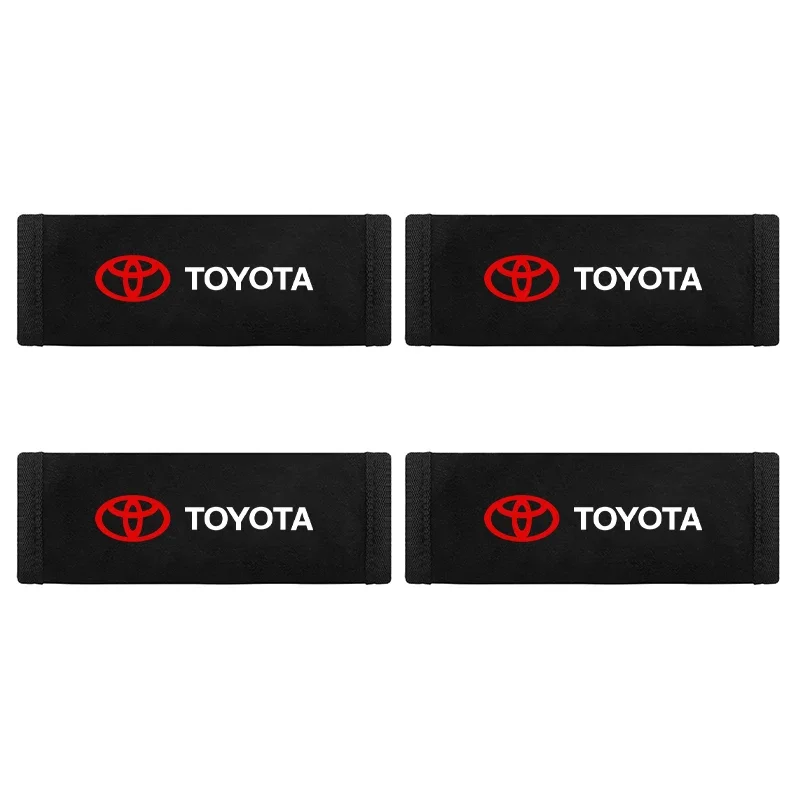 

Крышка дверной ручки автомобиля, мягкие плюшевые чехлы для автомобильных перил, защита держателя крыши автомобиля для Toyota Prado Yaris Hilux Prius Avensis