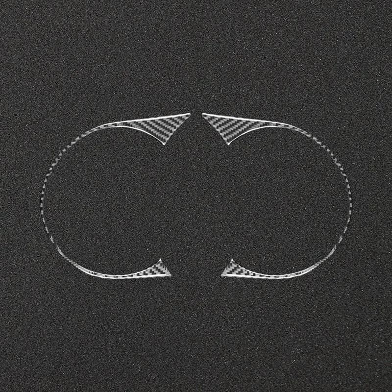 Для Toyota Tacoma 2011-2015 мягкое углеродное волокно автомобильный спидометр крышка