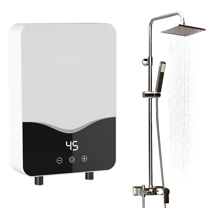 110v Instant Tankless Water Heater Bathroom Shower Multi-pur