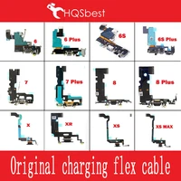 original usb charger charging dock port connector flex cable with microphone module for iphone 6 6p 6s 6sp 7 8 plus