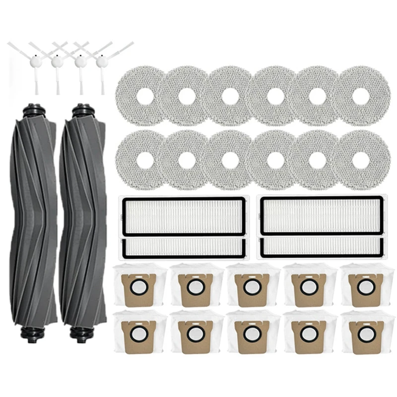 

Robot Vacuum Main Side Brush Filter Mop Replacement Parts For Dreame L10S Ultra / S10 Pro XIAOMI Mijia Omni 1S B101CN Robot X10+