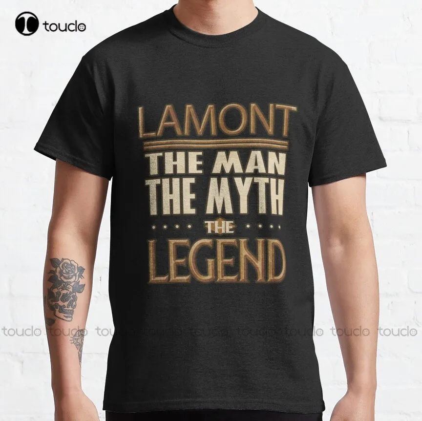 

Lamont The Man The Myth The Legend - Gift For Someone Called Lamont Classic T-Shirt Anime Shirts For Women New Popular Retro Tee