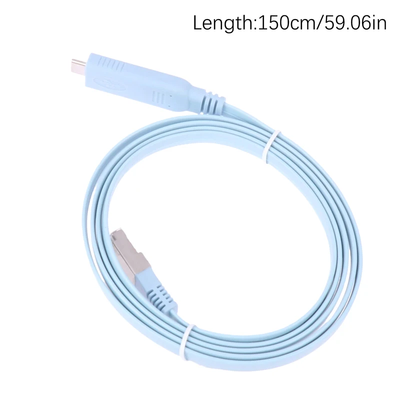Консольный кабель USB C к Rj45 1 5 м последовательный адаптер Rs232 для маршрутизатора
