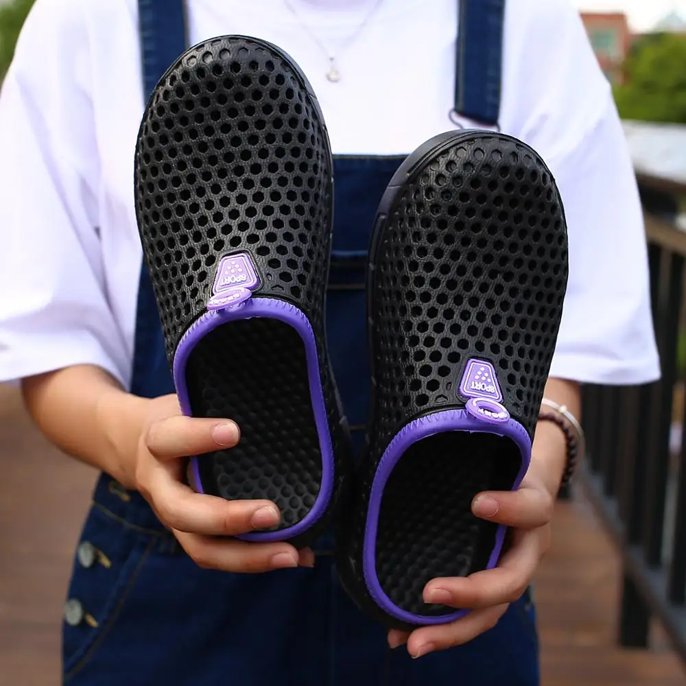 

Classic Slip On Garden Clog Shoes Women Quick Drying Summer Beach Slipper Breathable Outdoor Sandals Platform Gardening shoes