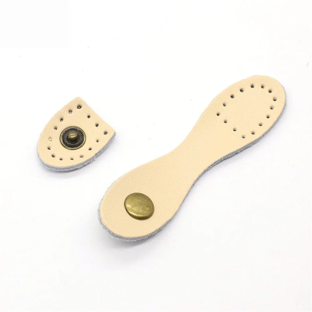 1 PC Fashion Leather Bag Buckle Handmade Buttons Wallet Hasp Clasp Buckle Card Pack Buckle DIY Handbag Accessories New