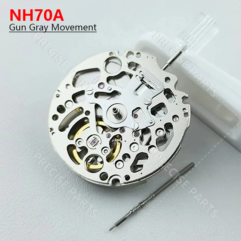 Высокоточные мужские часы замена NH70/NH70A полый автоматический механизм часов 21600