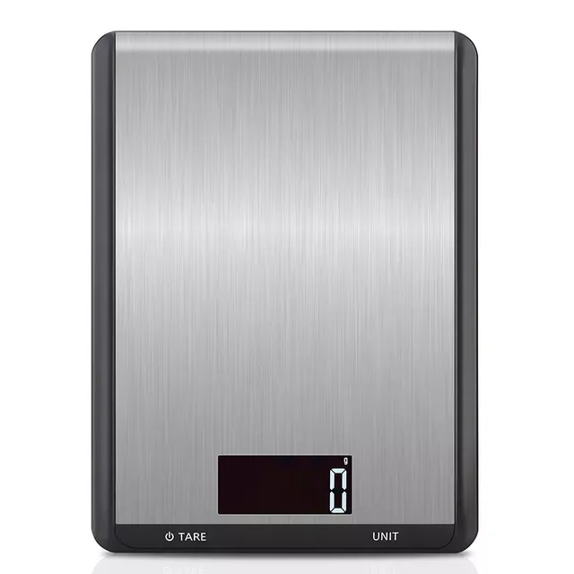 

New Kitchen Scale 10kg/1g Stainless Steel Flat Baking Scale High Precision Electronic Platform Scale Kitchen Accessories
