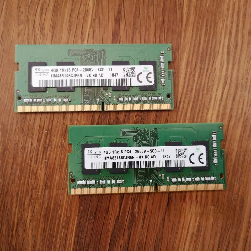 

RAM SK Hynix 4GB 1rx16 PC4-2666V HMA851S6CJR6N-VK память для ноутбука
